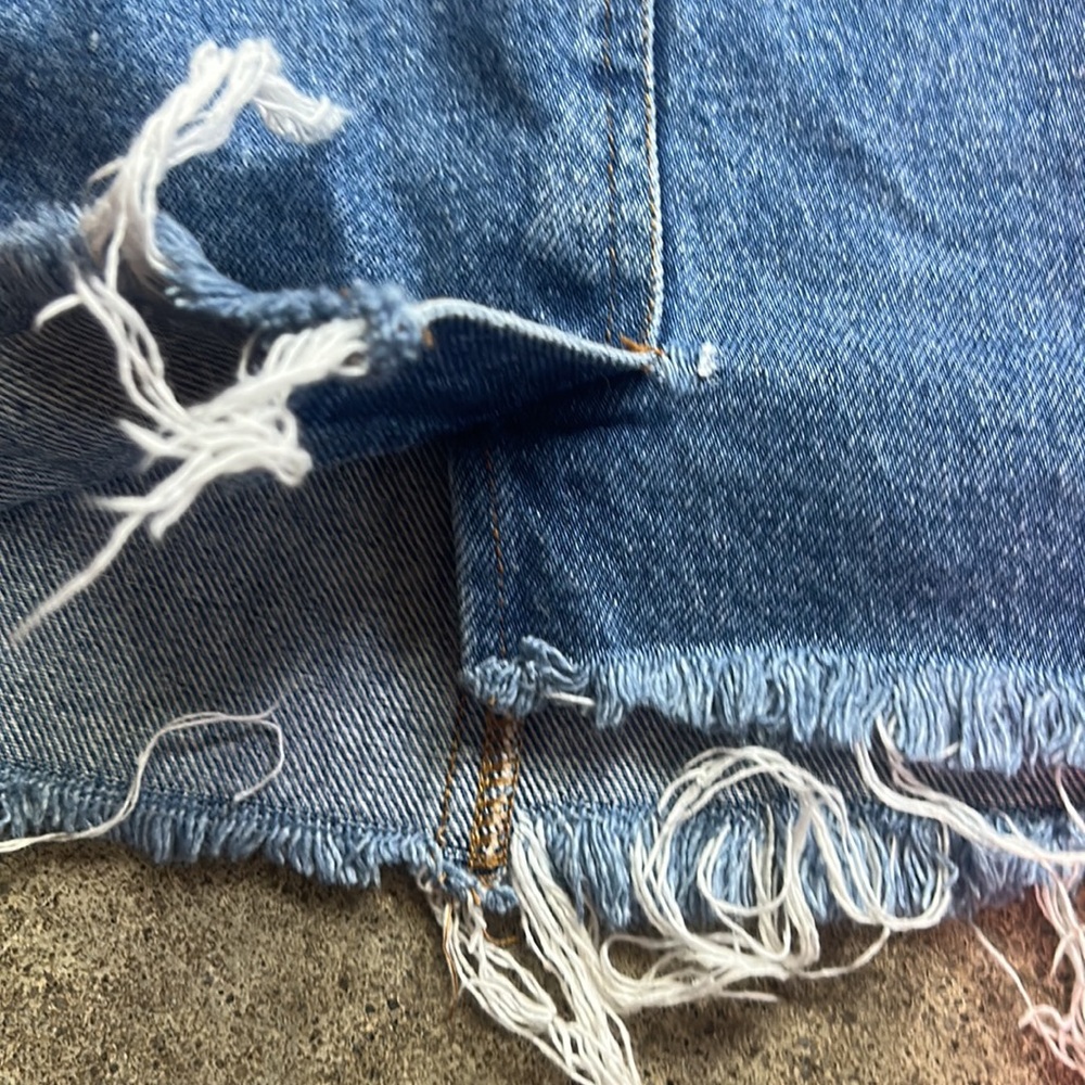 Vintage Bill Blass Jeans Denim Skirt - Picture 5 of 5